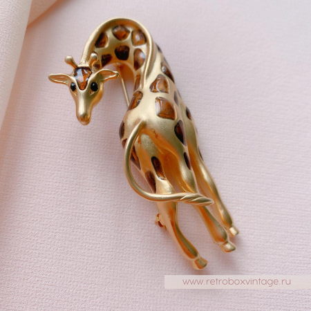 FERNANDO ORIGINALS / FO Брошь «Добродушный жираф»