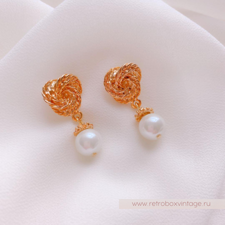 JOAN RIVERS Серьги «Магия узелков»