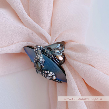 ALEXIS BITTAR Кольцо «Магическая имперская змея» (размер 17)