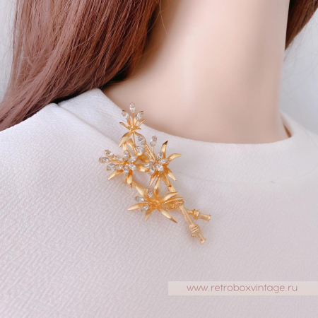 VENDOME Брошь «Цветущий бамбук» VENDOME Брошь «Цветущий бамбук»