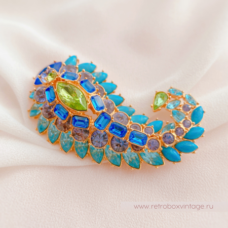 JOAN RIVERS Брошь "Пейсли Шахерезады"