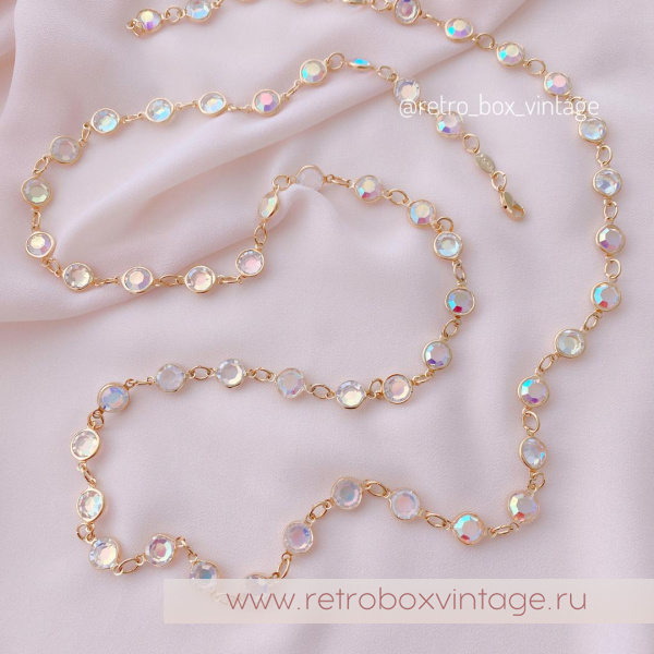 NO NAME Нить безелей «Золото утра: северное сияние»