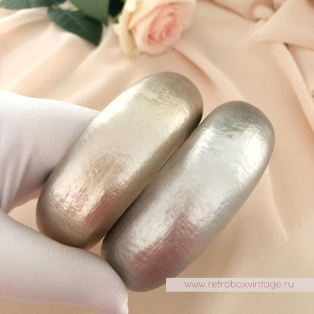 ALEXIS BITTAR Браслет «Жидкий шелк: бежевая платина» уценка 30%