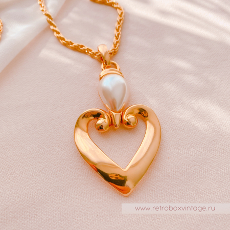 PREMIER DESIGNS Кулон на цепочке "Сердце любви" Юбилейный выпуск
