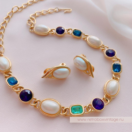 TRIFARI Ожерелье «Секрет морской царицы»