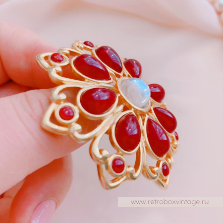 TRIFARI Брошь «Аленький цветочек»