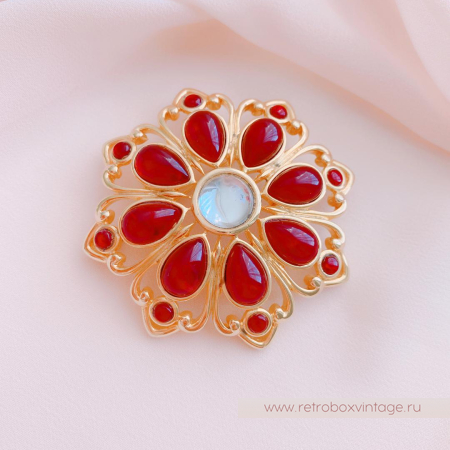 TRIFARI Брошь «Аленький цветочек»