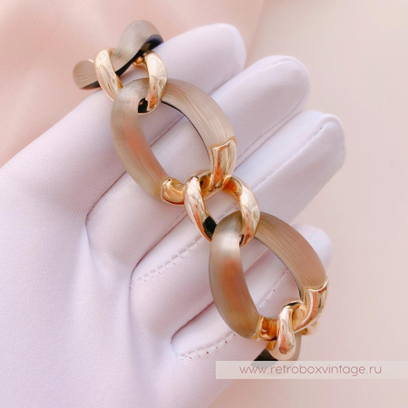 ALEXIS BITTAR Браслет «Мерцающая карамель» (уценка)