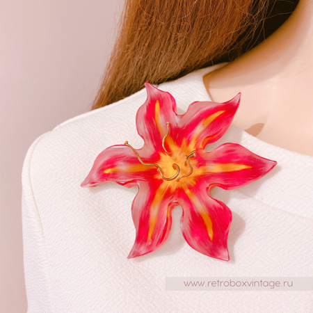 ALEXIS BITTAR Брошь «Аленький цветочек»