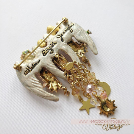 KIRKS FOLLY Брошь «Вера, Надежда, Любовь» три сестры, три ангела