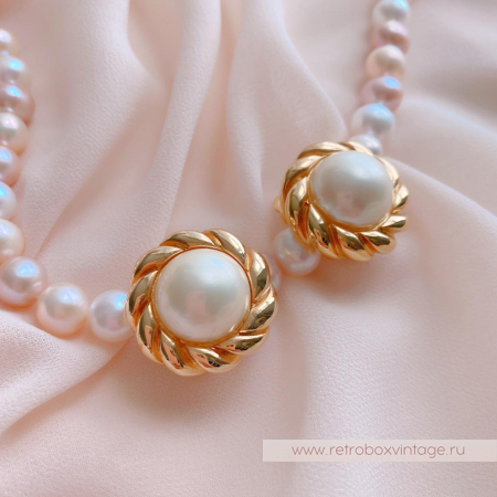 FO INC Клипсы «Классика в стиле Шанель»