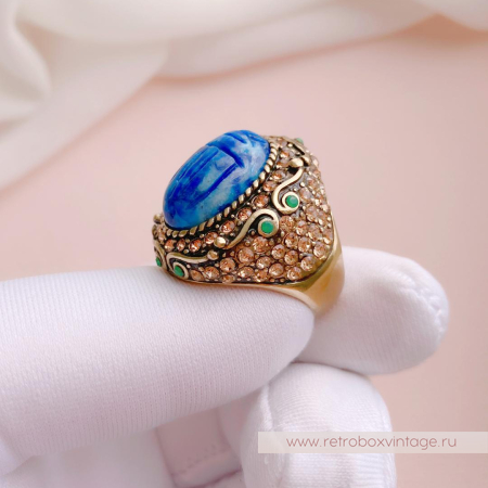 HEIDI DAUS Кольцо «Жук-скарабей»