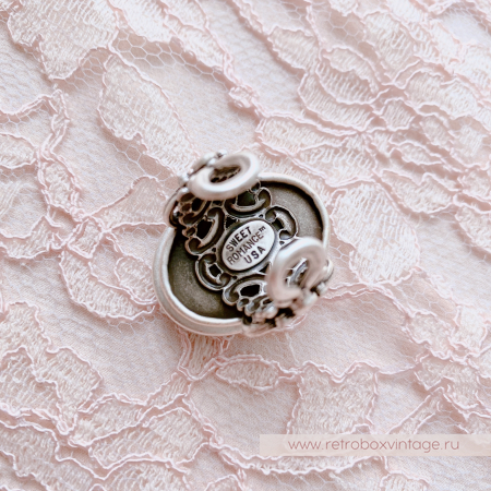 SWEET ROMANCE Кольцо «Королевская лилия - флер де лис» серебро