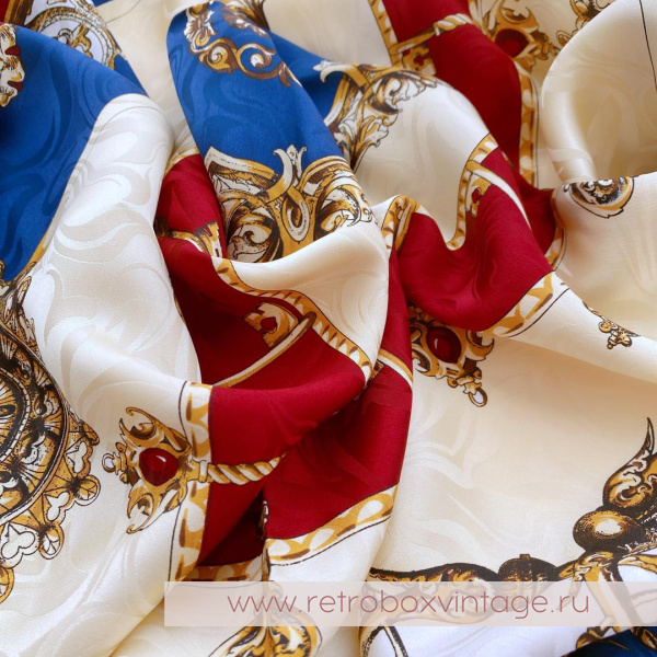 Платок «Королевские ключи» (100% шелк, Италия)