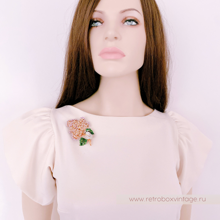 JOAN RIVERS Брошь «Персидская сирень»