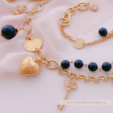 JOAN RIVERS Ожерелье «Ключ от сердца»