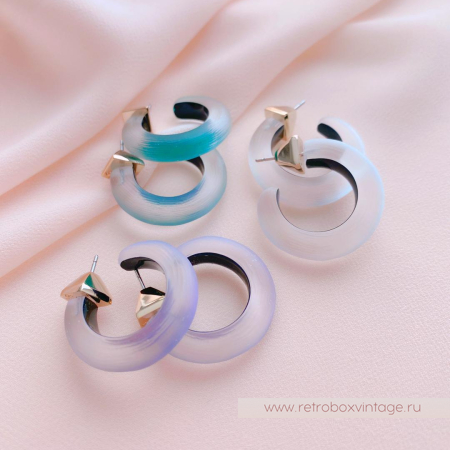 ALEXIS BITTAR Серьги «Стильные полукольца» в ассортименте