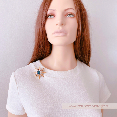 LIZ CLAIBORNE Брошь "Солнце, луна и звезда" LIZ CLAIBORNE Брошь "Солнце, луна и звезда"