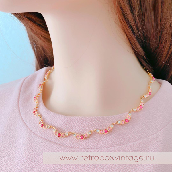 SWAROVSKI Ожерелье «Розовые мечты»