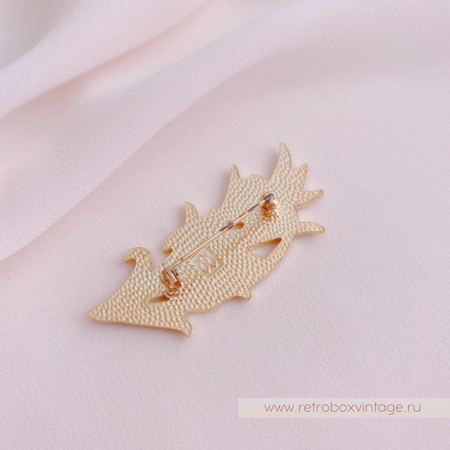 FISH Брошь «Цветы орхидеи»