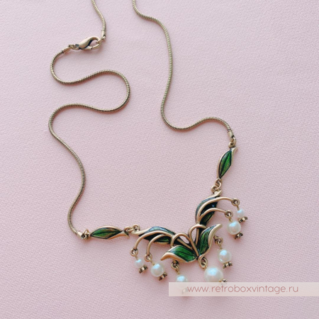 SWEET ROMANCE Колье «Жемчужные ландыши» SWEET ROMANCE Колье «Жемчужные ландыши»