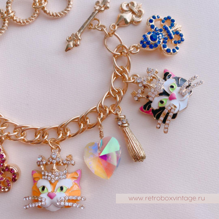 RITZY COUTURE Браслет «Королева кошек» RITZY COUTURE Браслет «Королева кошек»