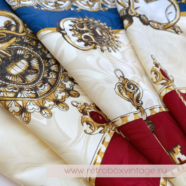 Платок «Королевские ключи» (100% шелк, Италия)