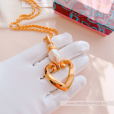 PREMIER DESIGNS Кулон на цепочке "Сердце любви" Юбилейный выпуск