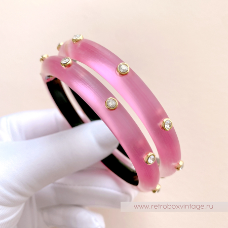 ALEXIS BITTAR Браслет "Яркие вспышки: нежная роза"