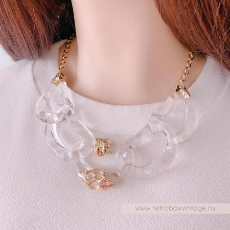 ALEXIS BITTAR Ожерелье «Льдинка»