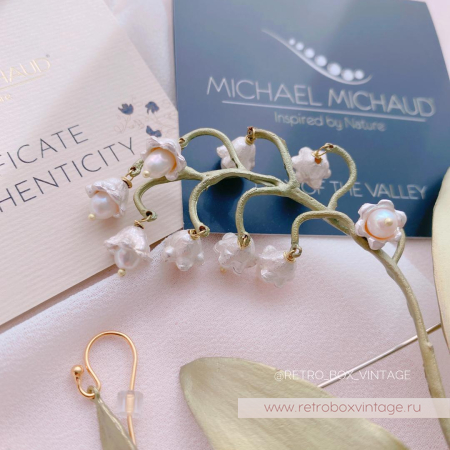MICHAEL MICHAUD Брошь «Майский ландыш эксклюзив»