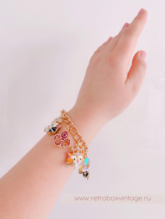 RITZY COUTURE Браслет «Королева кошек»