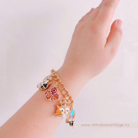 RITZY COUTURE Браслет «Королева кошек» RITZY COUTURE Браслет «Королева кошек»