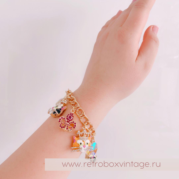RITZY COUTURE Браслет «Королева кошек»