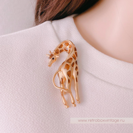FERNANDO ORIGINALS / FO Брошь «Добродушный жираф»