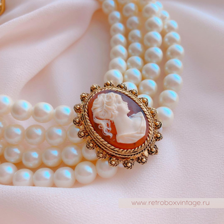 GRAZIANO Чокер с камеей «Ваше величество» GRAZIANO Чокер с камеей «Ваше величество»