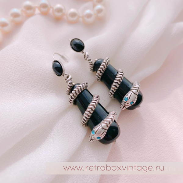 SWEET ROMANCE Серьги «Змеиная мудрость»