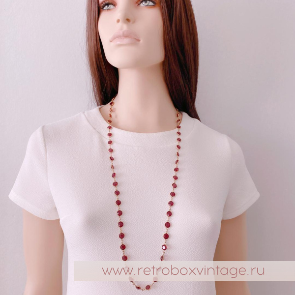 SWAROVSKI Нить безелей «Пурпурный соблазн»