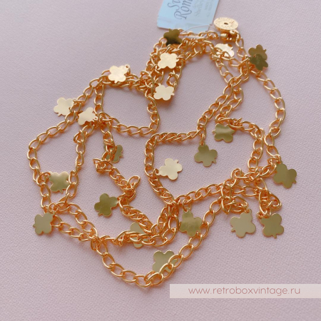SWEET ROMANCE Цепь «Золотой клевер»