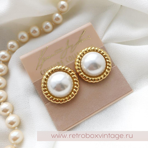 KJL / KENNETH J LANE Клипсы «Первая леди»