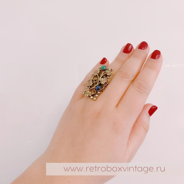 SWEET ROMANCE Кольцо «Тайный сад: бронза»