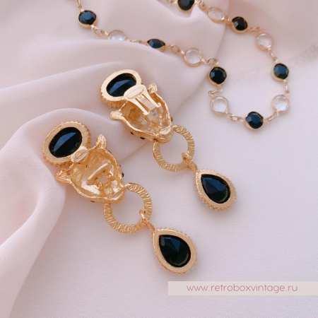 GRAZIANO Клипсы «Хищные кошки леопарды»