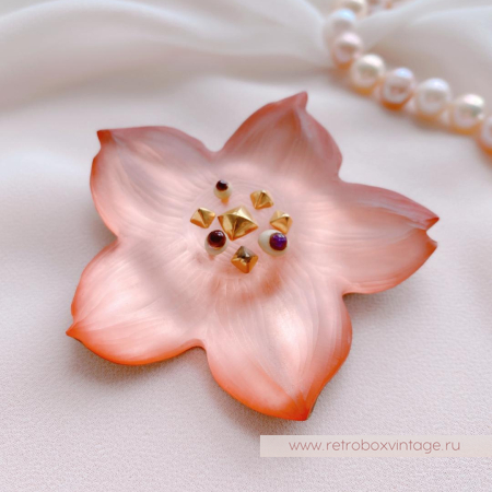 ALEXIS BITTAR Брошь «Рассветный цветок»