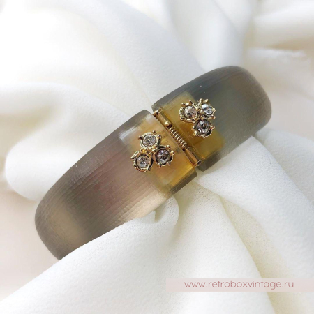 ALEXIS BITTAR Браслет «Бежевый с веточками»