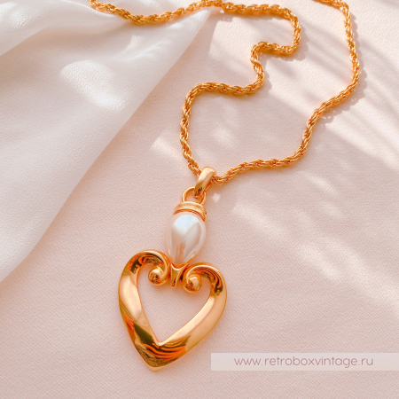 PREMIER DESIGNS Кулон на цепочке "Сердце любви" Юбилейный выпуск