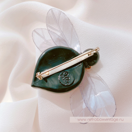 CILEA PARIS Брошь "Золотой шмель: средний» /  Коллекция "Пчелы"