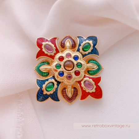 JOAN RIVERS Брошь «Шахерезада: мальтийский крест»