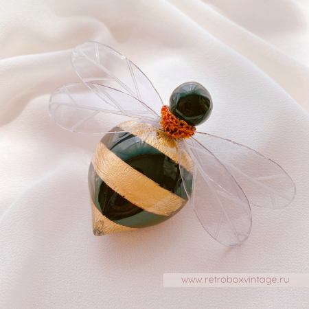 CILEA PARIS Брошь "Золотой шмель: большой» /  Коллекция "Пчелы"