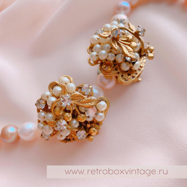 ORIGINAL BY ROBERT Клипсы «Жемчужная Бриджит»