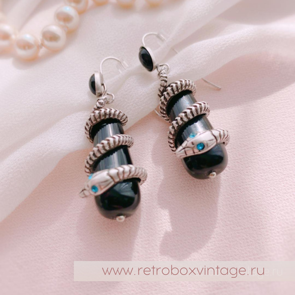 SWEET ROMANCE Серьги «Змеиная мудрость»